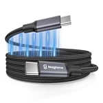 Magtame Câble USB 4 240 W, câble USB C 0,7m, support écran 8K @ 60 Hz, 4K @ 144 Hz, câble USB C vers USB C, station d'accueil