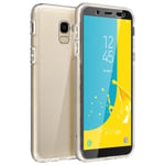 Coque pour Samsung J6 Protection Silicone + Arrière Polycarbonate