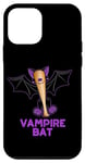 Coque pour iPhone 12 mini Jeu de mots amusant en forme de chauve-souris vampire