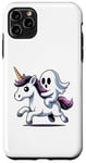 Coque pour iPhone 11 Pro Max Ghost Riding A Unicorn Garçons Filles Hommes Femmes Enfants Adultes