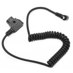 D‑TAP Plug To DC5.5x2.5mm Spring Cable DC Plug Monitor Power Cable 50‑100cm/19.7