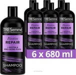 TRESemmé Biotin Repair Shampoo visibly repairs 7 types of damage in one use for