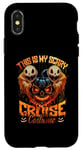 Coque pour iPhone X/XS This Is My Scary Cruise Costume diable fantôme horreur Halloween