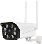 Caméra Ip Surveillance 4G / Lan Diy-G550 2 Mpx, Étanche Extérieurs, Matériau Abs, Connexion 4G (Carte Sim Non Incluse). Alarme Lumière Bicolore Rouge/Bleu, Audio Bidirectionnel