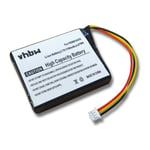 vhbw 1x Batterie compatible avec TomTom One 4N01.002, 4N01.003, Edinburgh / F650010252, Europe GPS, appareil de navigation (1100mAh, 3,7V, Li-ion)
