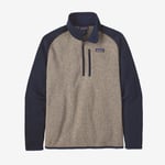 Patagonia Mens Better Sweater 1/4 Zip (Gul (OAR TAN) Large)