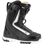 Nitro Snowboards Cuda TLS '20 All Mountain Freestyle Bottes de Snowboard avec système de laçage Rapide pour Femme, Noir, 23