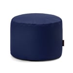 Mini OX rund ø40 cm liten sittpuff & fotpall  (Färg: Navy)