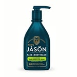 Jason Men's Face Plus Body Wash Calming for Sensitive Skin 473ml