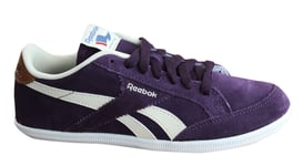 Reebok Classic Royal Transport Womens Lace Up Purple Shoes Trainers M49178 Y14A - Size UK 3.5