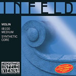 Thomastik Corde Violon 4/4 Infeld "bleu" - corde Sol noyau hybride, filé argent