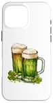 iPhone 16 Pro Max St. Patricks Day Paddys Design Fun to Beers Whiskey Party Case