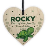 Personalised Turtle House Pet Gift For Turtle Tortoise Tank Sign Family Gift