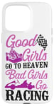 iPhone 15 Pro Max Go Kart Racing Girl Female Vintage Good Girls Go To Heaven Case