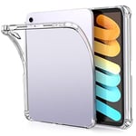 ZtotopCases Clear Case for iPad Mini 6 2021 with Pencil Holder, Ultra Slim