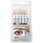 ZIG Kuretake Clean Color Real Brush 6-set Portrait Colors II