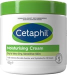 Cetaphil Body Moisturiser, 450g, Moisturising Cream For Dry to Very Dry, Sensit