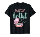 Cosmetology Beautician Eye Makeup Lashes Makeup Artist T-Shirt