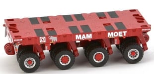 IMC MODELS - MAMMOET SPMT 4 Essieux de couleur Rouge - 1/50 - IMC32-0043