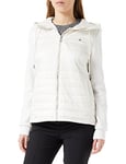 Tommy Hilfiger Women Down-Filled Jacket Light, Beige (Weathered White), L