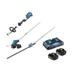 Set Combiné 14 Makita Dux60z + 2 Bl1850b + Dc18rd