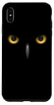 iPhone XS Max Big Owl Eyes beautiful owl lover wild bird of the night cool Case