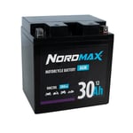 12V 30Ah Nordmax(AGM) batteri 166x125x175