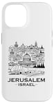 iPhone 14 Jerusalem Souvenir Israel Skyline Jewish Israeli Women Men Case