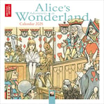 British Library: Alice'S Adventures in Wonderland Mini Wall Calendar 2025 (Art C