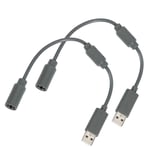 Cable To PC Converter Adapter For Microsoft Xbox 360 Wired Controllers