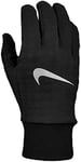 Nike Sphere Running Gants Homme Gants Homme 082 Black/Black/Silver FR : S (Taille Fabricant : S)