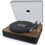 Platine vinyle Muse MT-106 BT, 3 vitesses 33/45/78 tours, Stéréo 2x5W - Bluetooth, Port USB pour la lecture et l’encodage