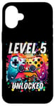 Coque pour iPhone 16 Plus Jeu It's My 5th Birthday Boy sur le jeu vidéo 5e anniversaire