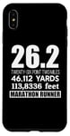 iPhone XS Max 26.2 MILES 46,112 YARDS 113,886 FEET MARATHON RUNNER Meme Case