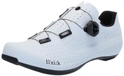 Fizik Unisex R4 Tempo Overcurve Cycling Shoes, White/Black, 10.5 UK