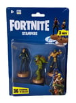 3 Figurines Fortnite Collector Stampers / 1 Epic + 2 Legendary / Limited Edition