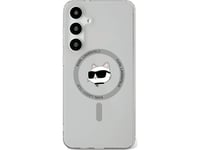 Veske Karl Lagerfeld Button Choupette Head Printed Logo Magsafe Samsung Galaxy S25 Plus Svart