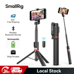 SmallRig Selfie Stick Tripod W/ Bluetooth Tripod, Phone Holder 130cm for iPhone