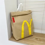 Realist Mcdonalds Ryggsäck/Messenger Sidoväska - Snabbmat Present Fick Axelväska Handväska Stor Kapacitet Backpack