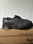 Dr Martens 1461 Mollis Smooth Leather Gunmetal 27598029 Size UK 6 US 7 BNIB