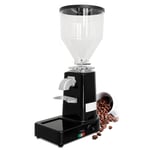 RANRANHOME Electric Burr Coffee Grinder with 19 Grind Settings, 1L Large Capacity Coffee Bean Milling Machine, Professional Espresso Grinder Commercial Quantitative Crusher,Black