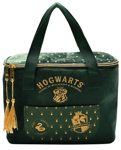 HARRY POTTER SLYTHERIN HOUSE LUNCHBAG  - WB216 WIZARDS GREEN MAGIC WAND DINNER