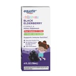 Equate Children's Black Elderberry Syrup with Vitamin C and Zinc Immune Support