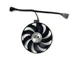 Ventilateur de refroidissement à 7 broches,88mm,pour ASUS ROG Strix GeForce RTX 3050 3060,T129215BU CF9010U12D - Type black C-Fan T12