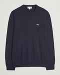 Lacoste Cotton Knitted Sweater Navy