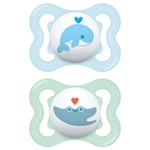 MAM Air Soother 0+ Months X2 - Blue