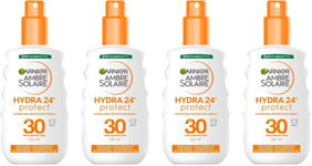 4 x AMBRE SOLAIRE Hydra 24h Protect Spray SPF30  (200ml)  **only £7.99/unit**