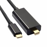 180cm 1.8 m USB 3.1 type-c USB-C à Mini DisplayPort DP mâle 4 k moniteur câble USB Type C Mini adaptateur de Port d'affichage