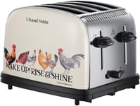 EMMA BRIDGEWATER RISE AND SHINE 4 SLICE TOASTER