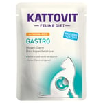 Kattovit Feline Gastro Pouch 24 x 85 g - kana & riisi